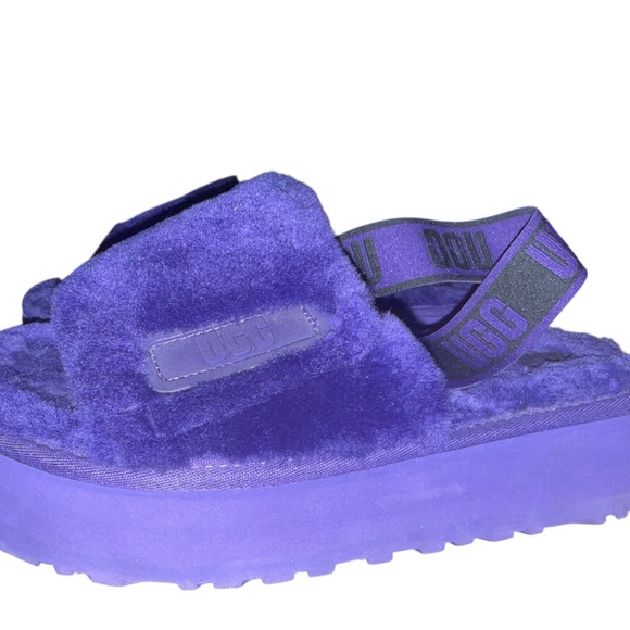 UGG Shoes - UGG Disco Slides Purple Platform Sandals – Women’s Size 10